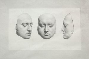 Dødsmaske af Sir Thomas Lawrence af Richard James Lane