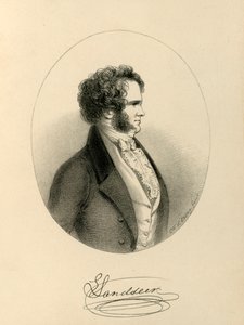 E. Landseer, ca. 1843. af Richard James Lane