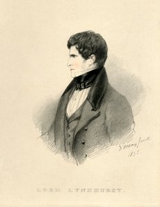 Lord Lyndhurst, 1835. af Richard James Lane