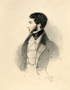 Den ærede George Byng M.P. derefter Viscount Enfield, 1833. af Richard James Lane