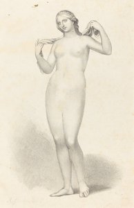 Venus Aphrodite, af Alcamanes af Richard James Lane after John Flaxman