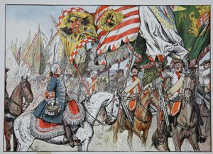 I sejrens jubel, Hohenfriedberg, 4. juni 1745