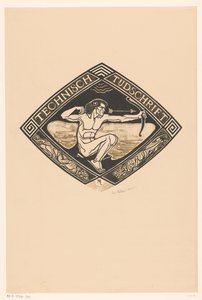 Forsidedesign til: Technical Magazine, 1914