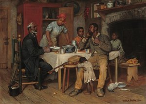 Et præstebesøg, 1881.