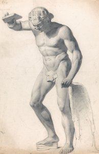 En faun med rør af Richard Parkes Bonington