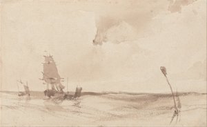 Et Seascape af Richard Parkes Bonington