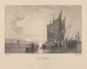 Morgen af Richard Parkes Bonington