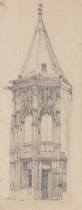 Retsbygningen, Rouen af Richard Parkes Bonington