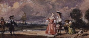 Mødet af Richard Parkes Bonington