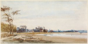 Saltmarsken nær Trouville af Richard Parkes Bonington