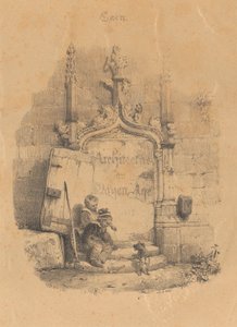 Titelblad til Restes et Fragments af Richard Parkes Bonington