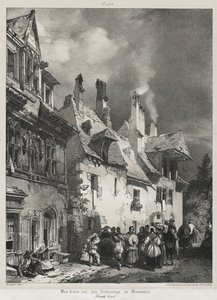 Maleriske og romantiske rejser i det gamle Frankrig, Franche-Comté..., 1825. af Richard Parkes Bonington