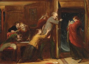 Skitse til "The Outcast", 1851