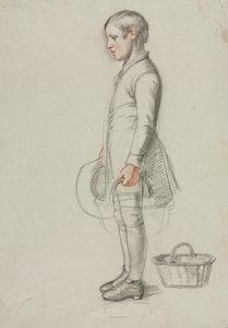 Studie for Country Cousins, ca. 1847-1848. af Richard Redgrave