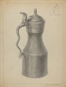 Tin Tankard af Richard Schoene
