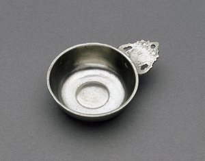 Porringer, ca. 1788-1820 (tin) af Richard Sr. Lee