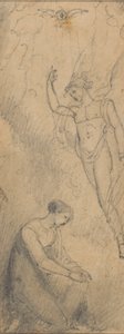 Bebudelsen (Luk 1:26) af Richard Westall