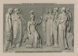 The Royal Institution, London af Richard Westall