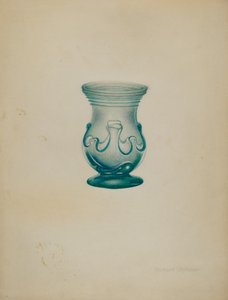 Glas vase af Richard Whitaker