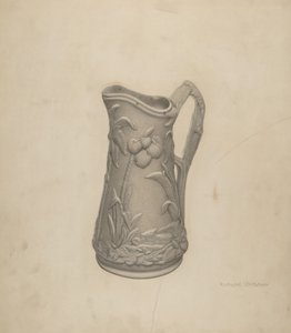 Parian Ware sirupskande af Richard Whitaker