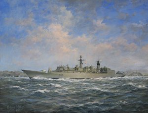 H.M.S. Chatham Type 22 (Batch 3) Fregat, 1996