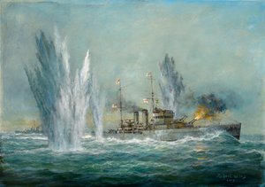 HMS Exeter i kamp mod Graf Spree i slaget ved River Plate, 2009