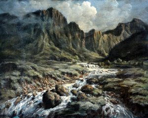 Bjergflod af Richard Willis