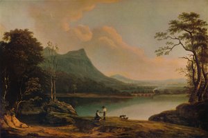 Dolgelly Bridge, 1774, 1938 af Richard Wilson