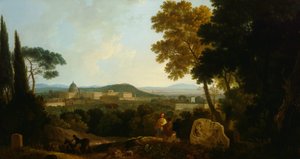 Sankt Peters og Vatikanet fra Janiculum, Rom af Richard Wilson
