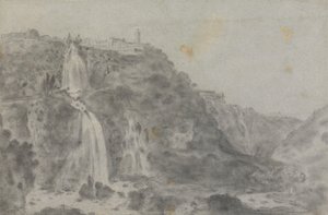 Vandfaldet i Tivoli af Richard Wilson