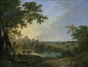 Udsigt i Windsor Great Park, begyndelsen af 1760