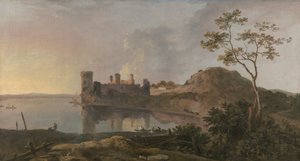 En sommeraften (Caernarfon Castle)