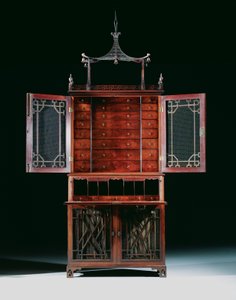 George II sekretær-kabinet af Richard Wright