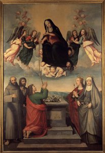 Madonna til bæltet med de hellige