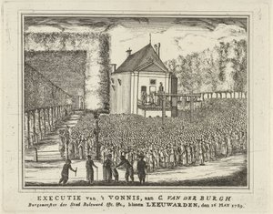 Henrettelse af Cornelis van den Burgh, 1789 Henrettelse af 