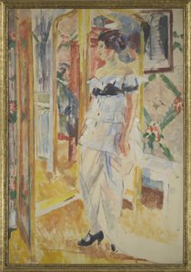 Porträt von Frau Giroux af Rik Wouters