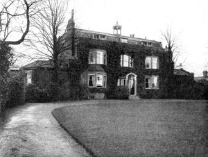 Gadshill, nær Rochester, købt af Dickens i 1856, 1923. af Rischgitz Collection