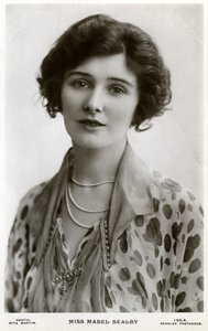 Mabel Sealby, britisk skuespillerinde, c1900-c1910s.