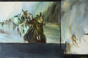 Efter Open Range, 2015 (akvarel)