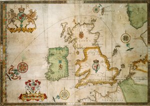Armadaens rute rundt om Storbritannien og Irland