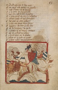 Arthur Mortally Wounded, illustration fra 