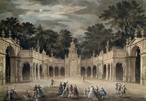 The Illuminations at Buckingham House til kong George III