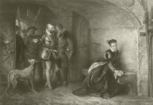 Prinsesse Elizabeth i tårnet af Robert Alexander Hillingford