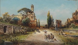 Robert Alott Via Appia 1905