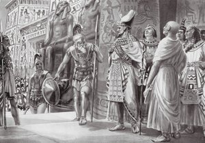 Agesilaus i Egypten (litografi) af Robert Ambrose Dudley