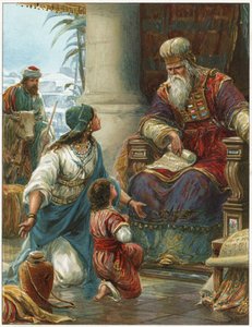 Hanna bringer Samuel til Eli af Robert Ambrose Dudley