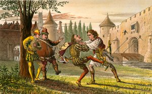 Tolvte nat, akt IV, scene I af Robert Ambrose Dudley