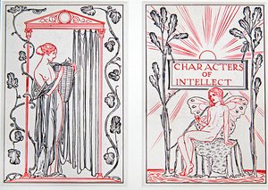 Intellektets karakterer, fra Shakespeares heltinder af Anna Murphy Jameson af Robert Anning Bell
