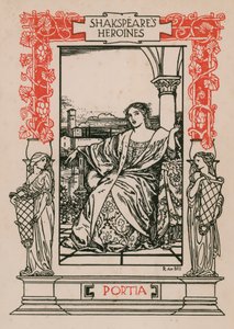 Portia, Købmanden i Venedig af Robert Anning Bell