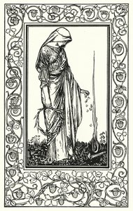 Shelley: Adonais (litografi) af Robert Anning Bell